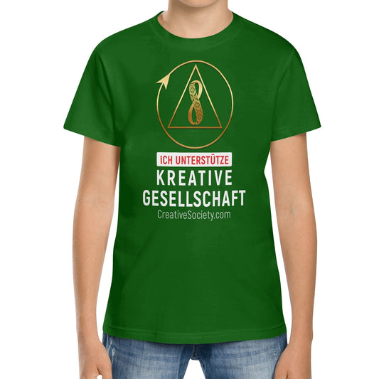 Kinder T-Shirt Kreative Gesellschaft, ruhige Farben Vollflächiger Druck - für nur €21.80! Anschauen auf I SUPPORT CS
